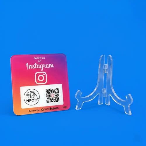 Cartel Followers Instagram NFC & QR