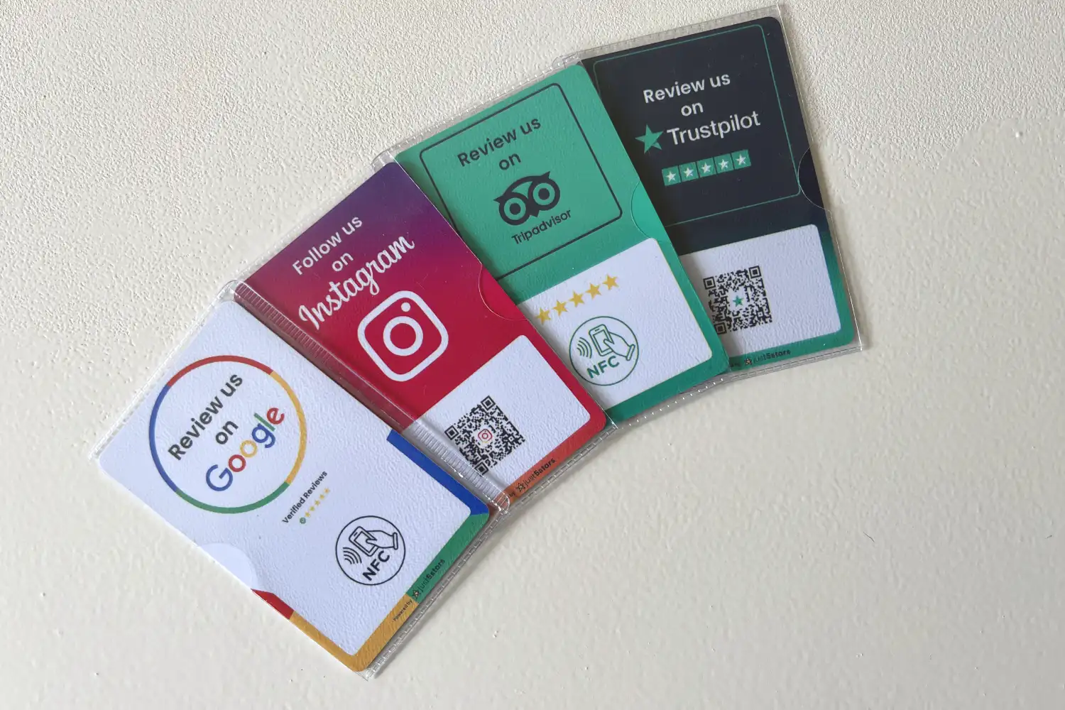 Google Review Cards with Logo - Customized for Your Brand - image 3